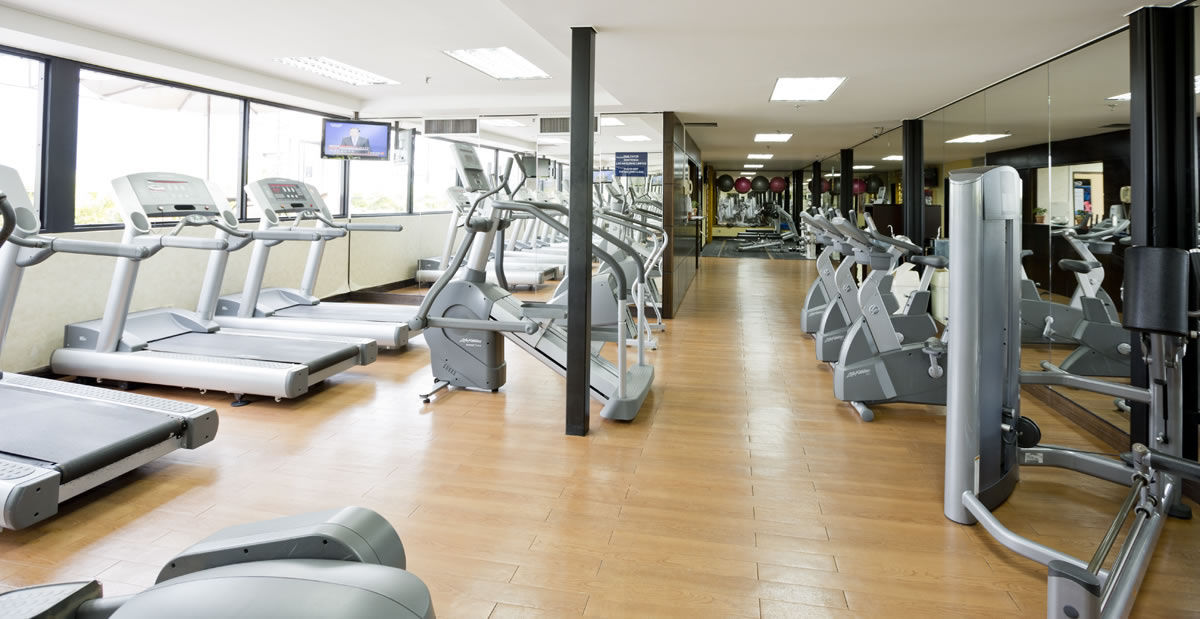 Eurobuilding Hotel & Suites Caracas Eksteriør billede The gym at the hotel